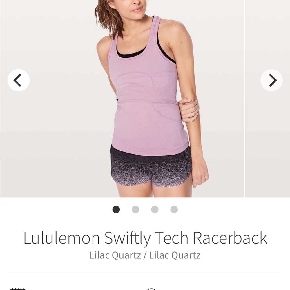 Lululemon Swiftly Tech Racerback Tank Top